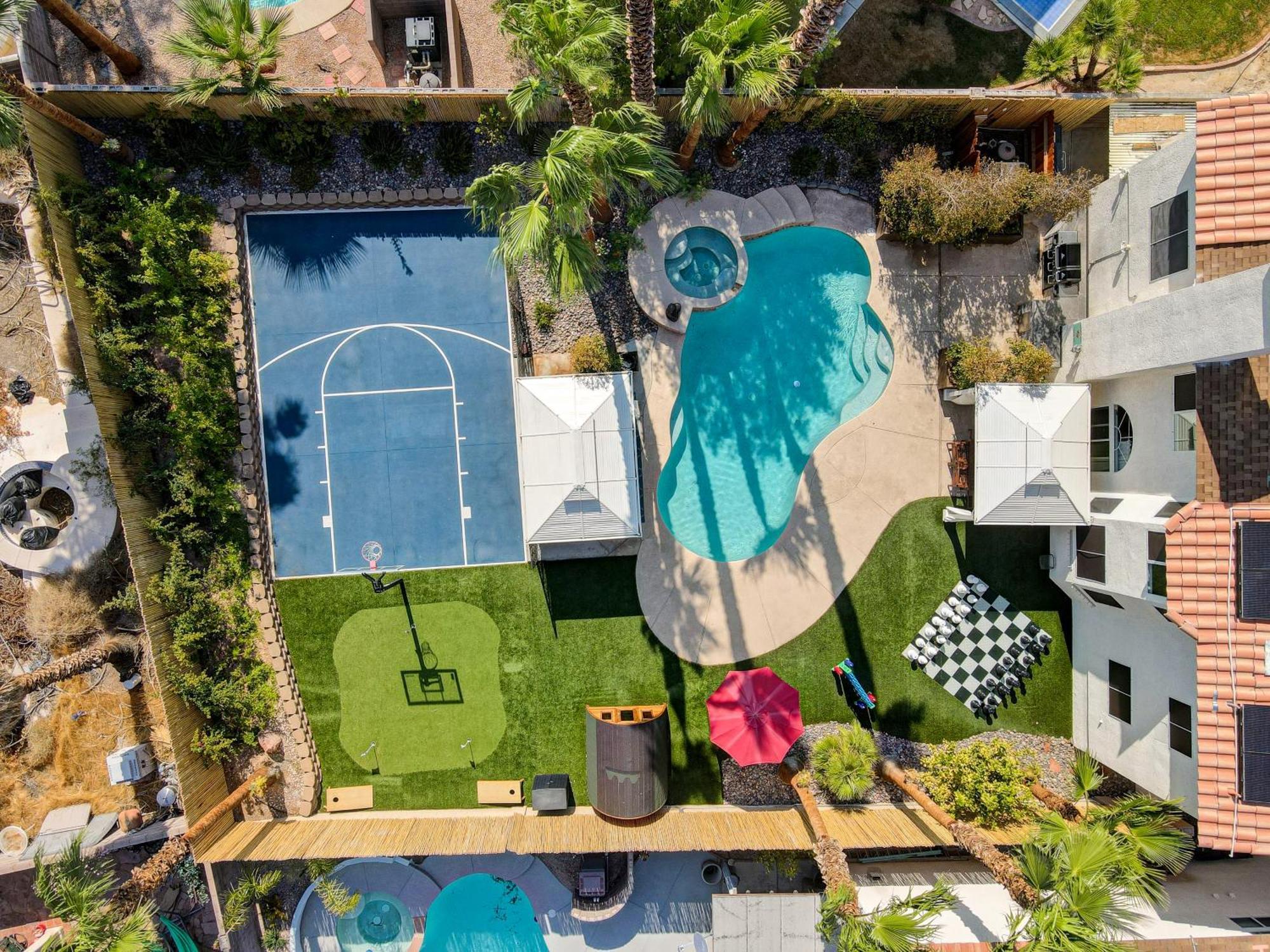 Ferienhaus Buddha Play Modern With Pool & Sauna Near Vegas Strip