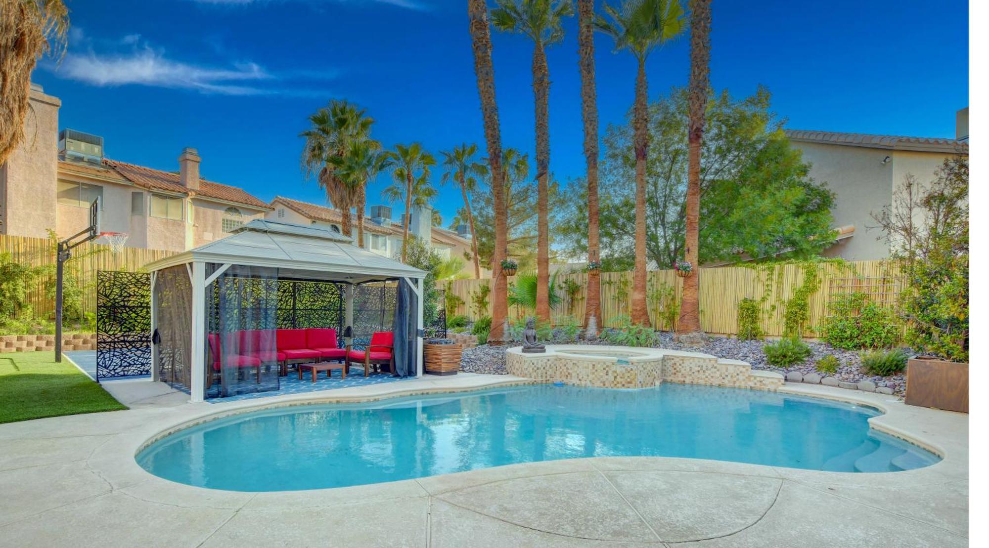 Ferienhaus Buddha Play Modern With Pool & Sauna Near Vegas Strip *